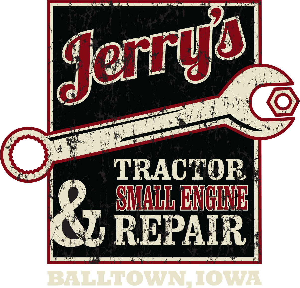 Jerry's Tractor and Small Engine Repair. Jerry Sigwarth. Located in Balltown, IA, northeast Iowa just north of Dubuque.